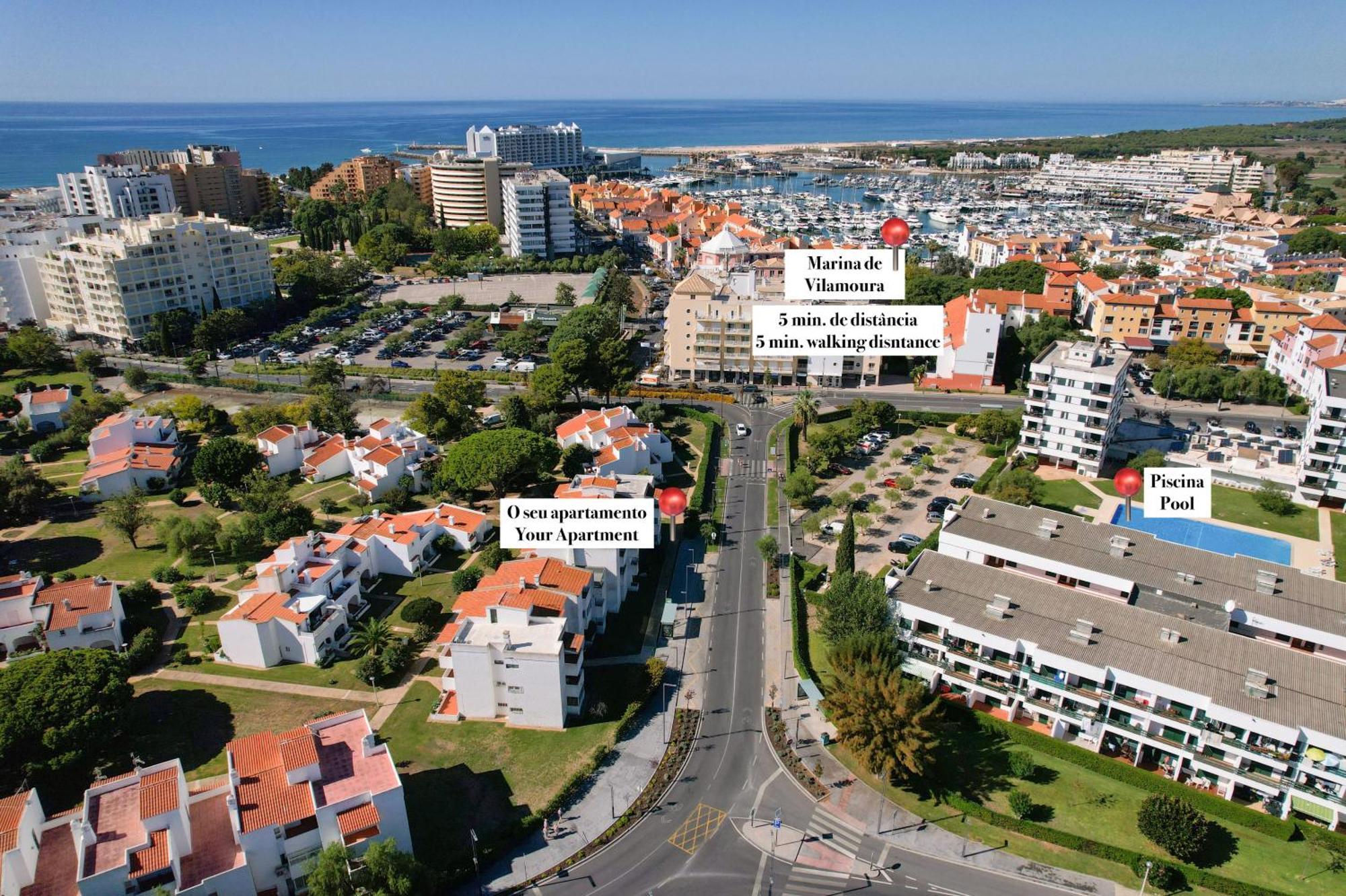 Centralgarve - Amazing Apt In The Heart Of Vilamoura Kültér fotó